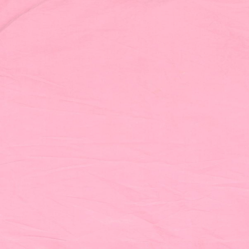 Liz Claiborne Womens Pink   Basic Button-Up Size 3XL