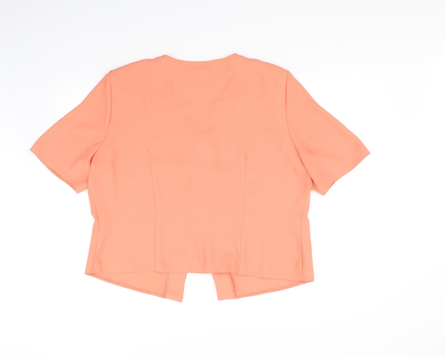House of Fraser Womens Orange   Basic Blouse Size 20
