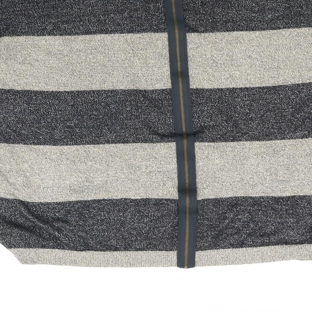 Warehouse Womens Beige Striped  Pullover Jumper Size 12
