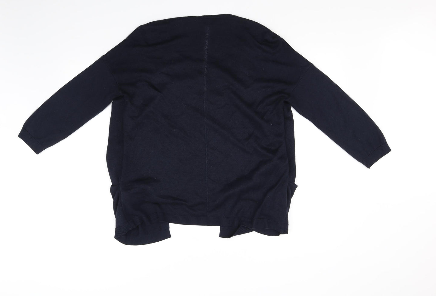 Per Una Womens Blue   Cardigan Jumper Size 14