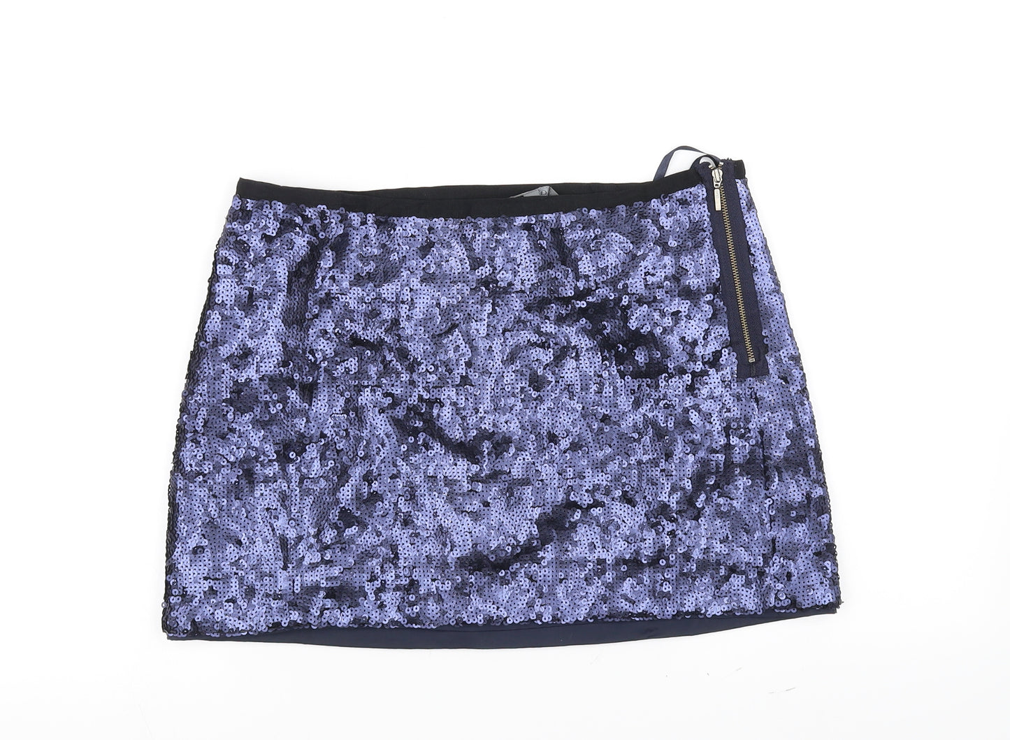 limited collection Womens Purple   A-Line Skirt Size 12  - Sequin