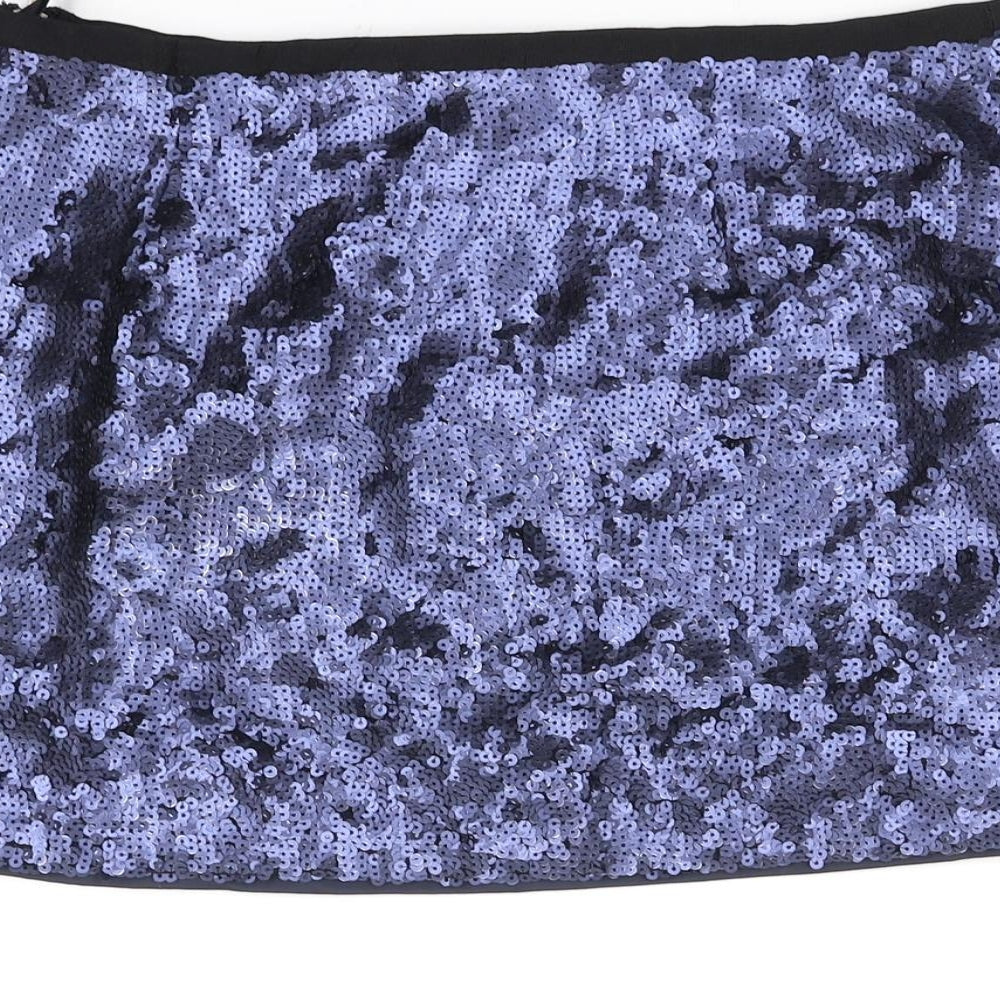 limited collection Womens Purple   A-Line Skirt Size 12  - Sequin