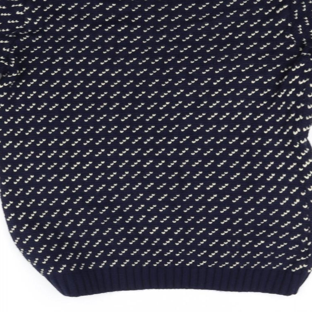 Topman Mens Blue   Pullover Jumper Size L