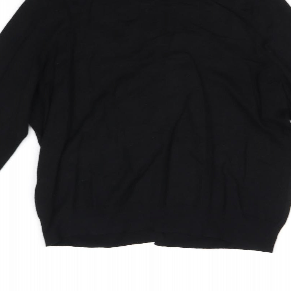 Marks and Spencer Womens Black   Cardigan Jumper Size 14