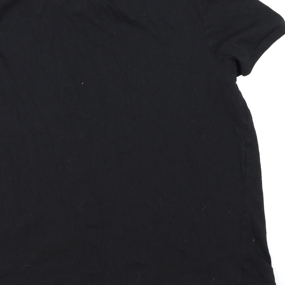 Primark Womens Black   Basic T-Shirt Size 18  - Halloween