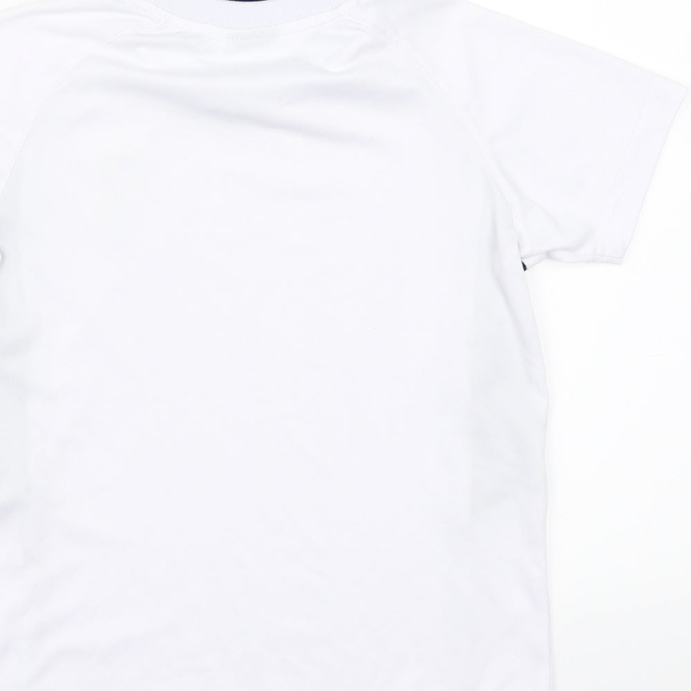 Tottenham Hotspur F.C. Boys White   Basic T-Shirt Size S  - Tottenham Hotspur