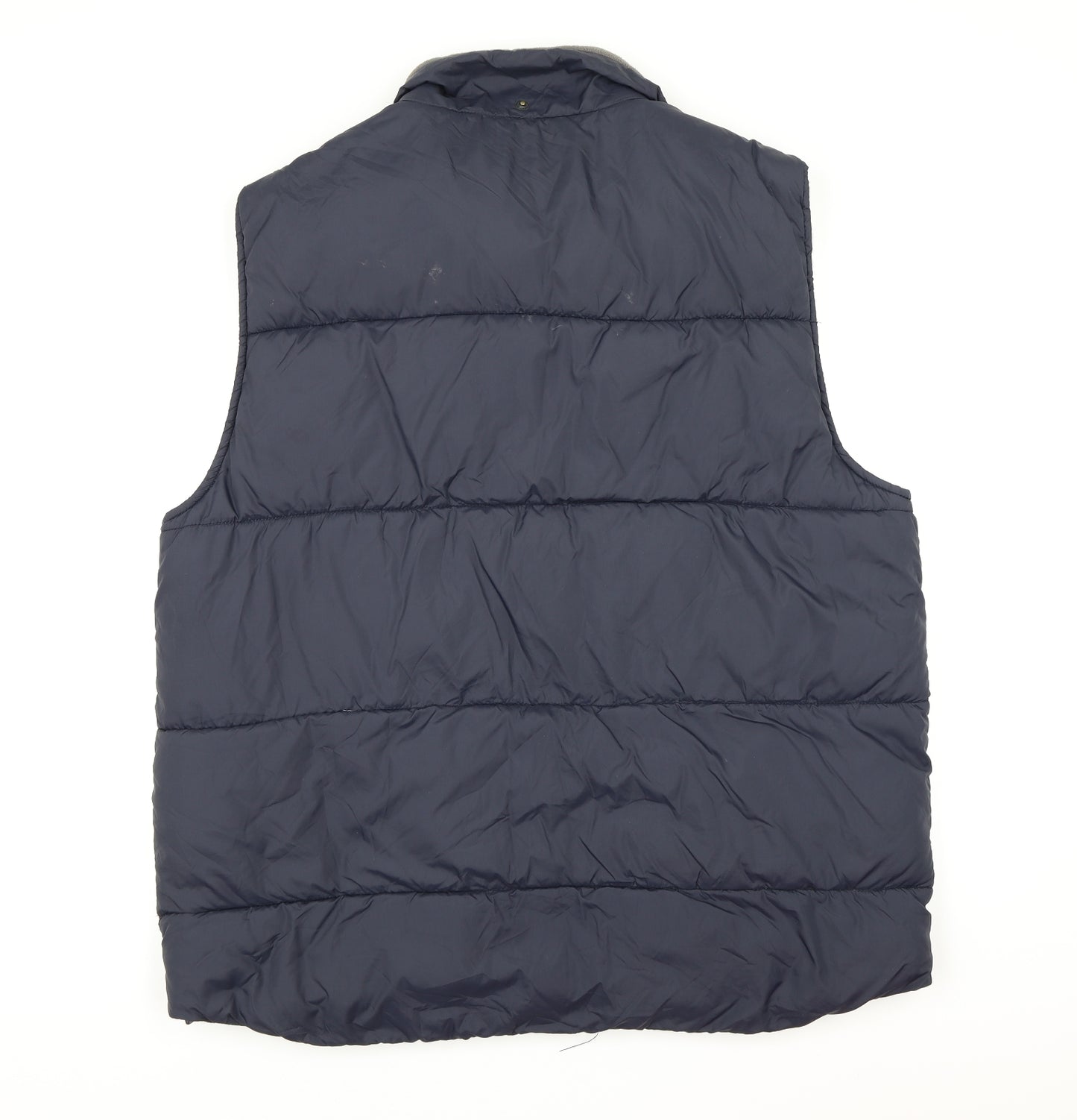 J.Hampton & Sons Mens Blue   Gilet Coat Size 2XL