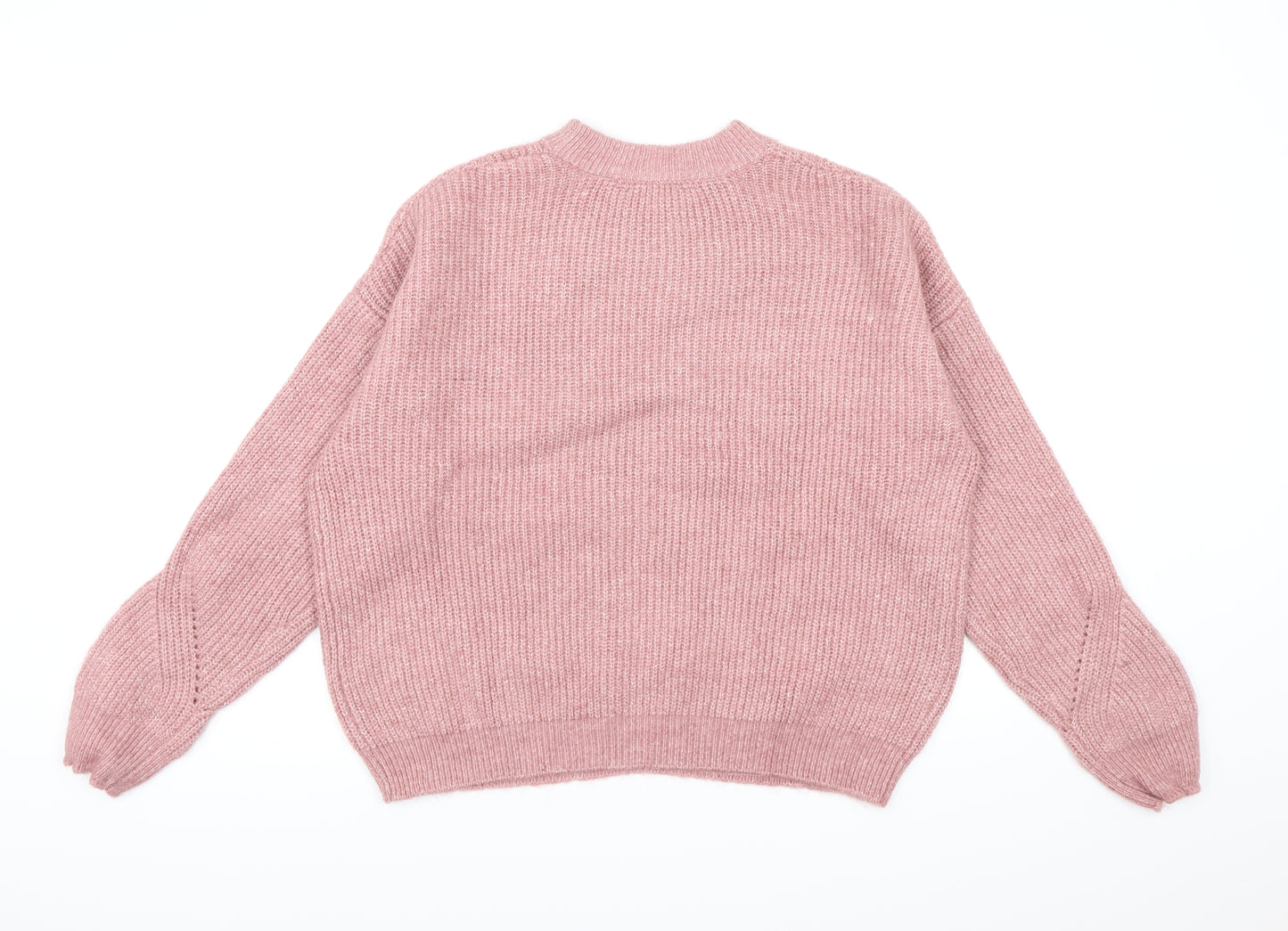 Primark Womens Pink  Knit Pullover Jumper Size 6