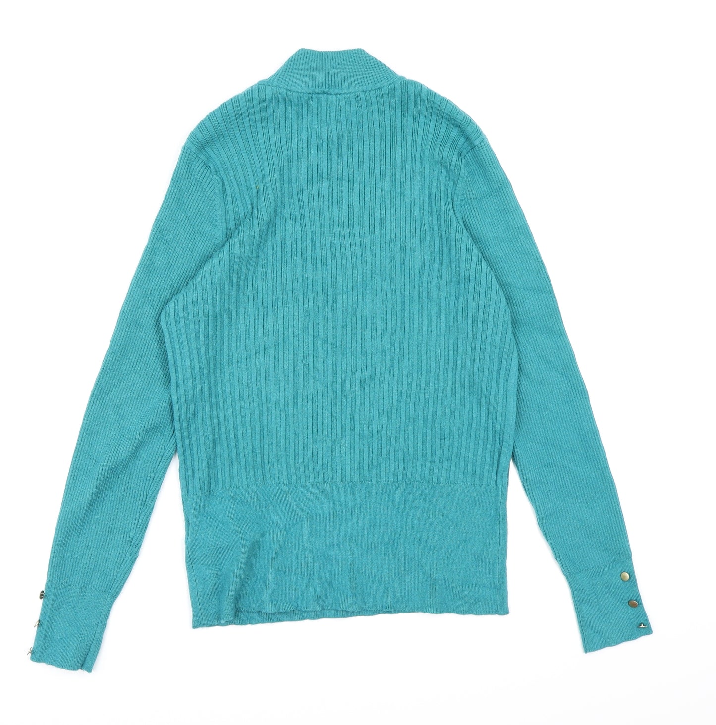 Marks and Spencer Womens Blue  Knit Pullover Jumper Size 16