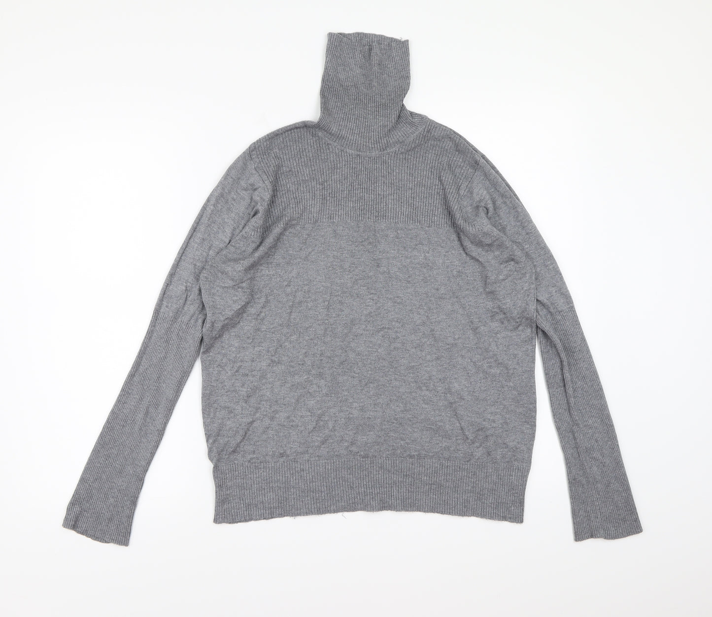 George Womens Grey  Knit Pullover Jumper Size 18