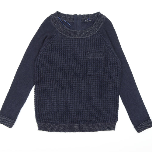 Store Twenty One Womens Blue  Knit Pullover Jumper Size M