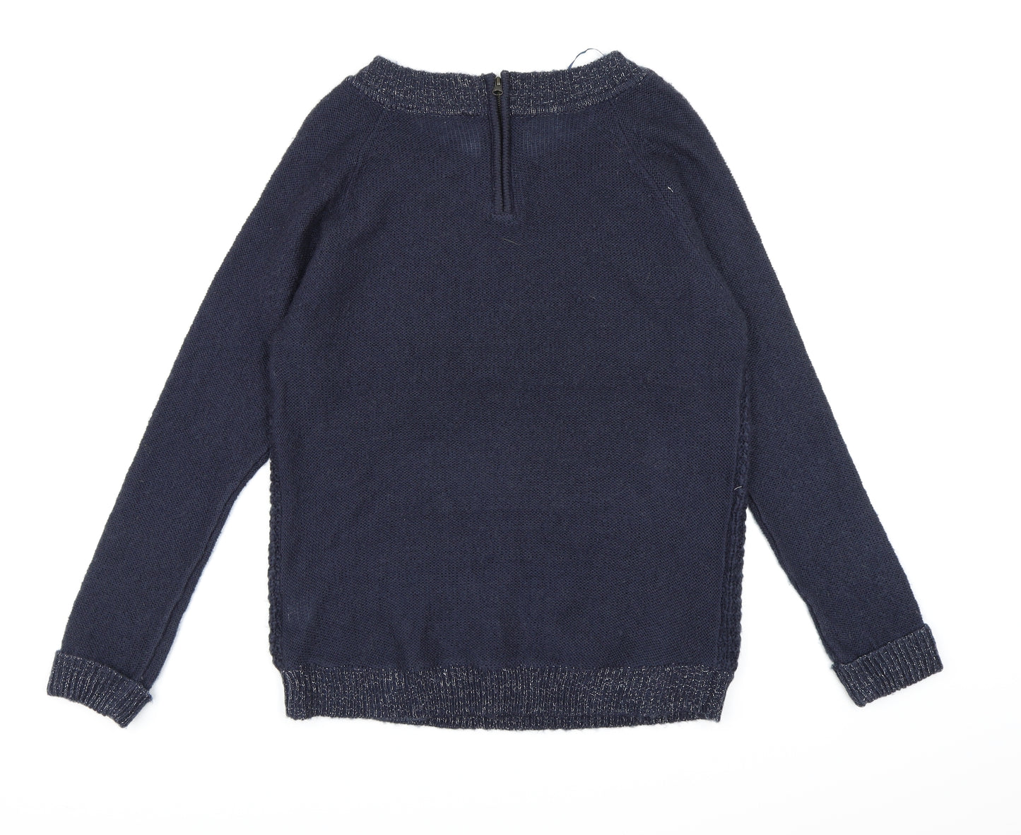 Store Twenty One Womens Blue  Knit Pullover Jumper Size M