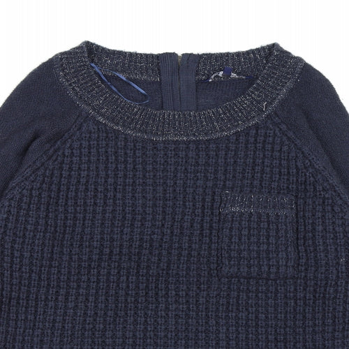 Store Twenty One Womens Blue  Knit Pullover Jumper Size M
