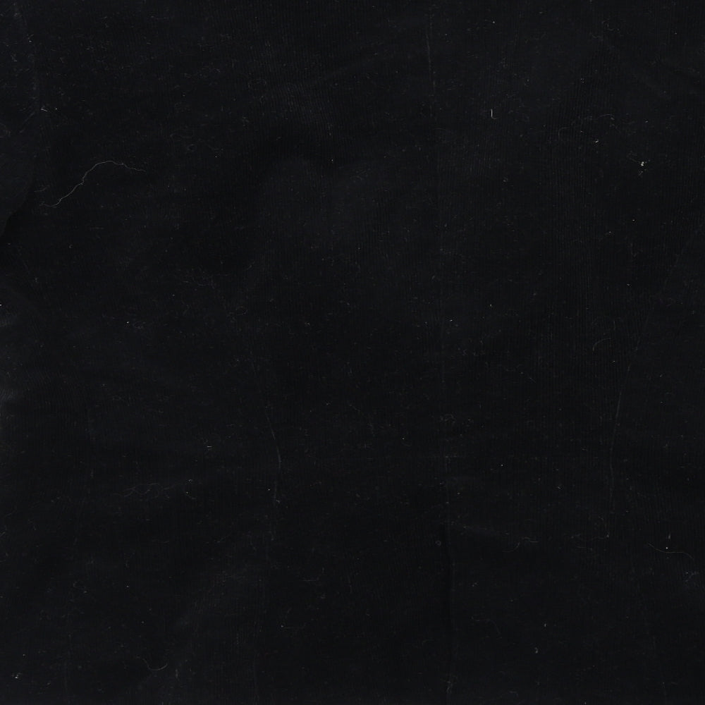 New Look Womens Black  Corduroy Jacket Blazer Size 16