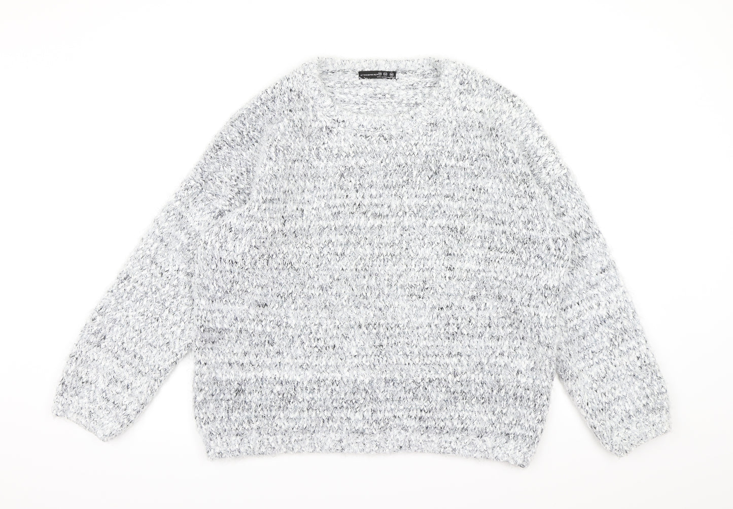 Atmosphere Womens Grey  Knit Pullover Jumper Size 20