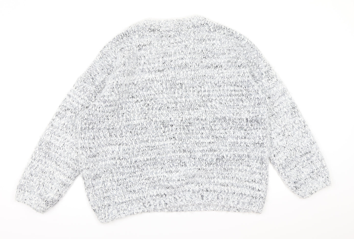 Atmosphere Womens Grey  Knit Pullover Jumper Size 20