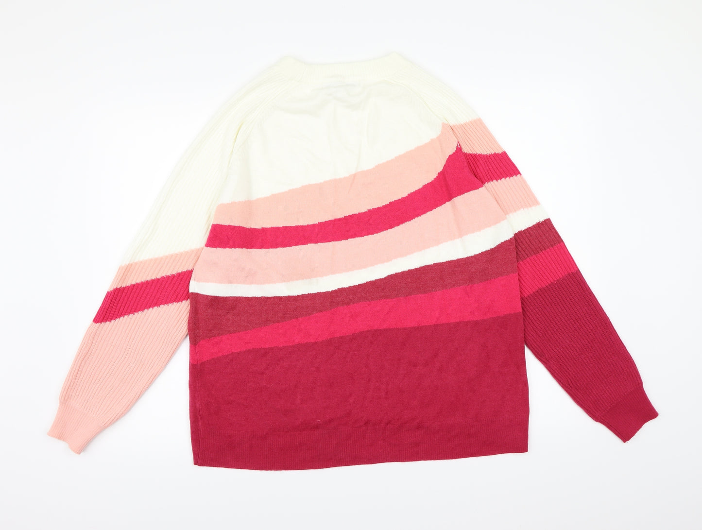 NEXT Womens Pink  Knit  Jumper Size M