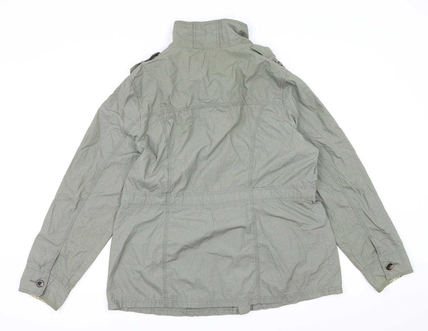 Marks and Spencer Womens Green   Overcoat Coat Size 16