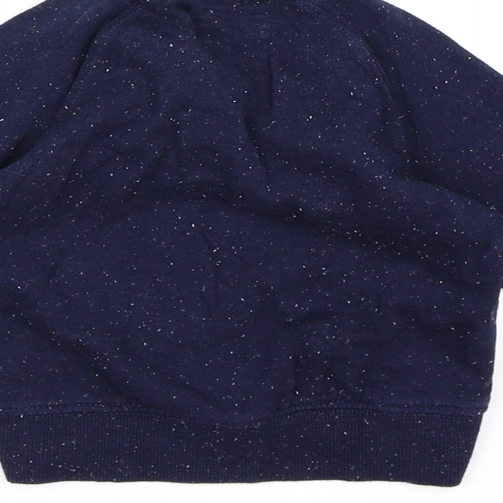 NEXT Boys Blue  Jersey Pullover Jumper Size 3-6 Months