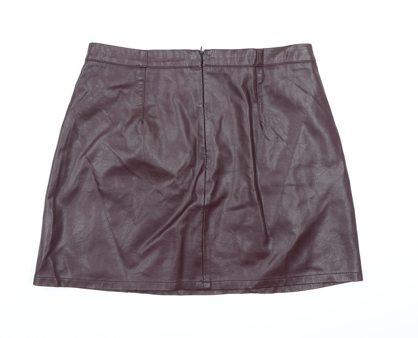 New Look Womens Purple   A-Line Skirt Size 14