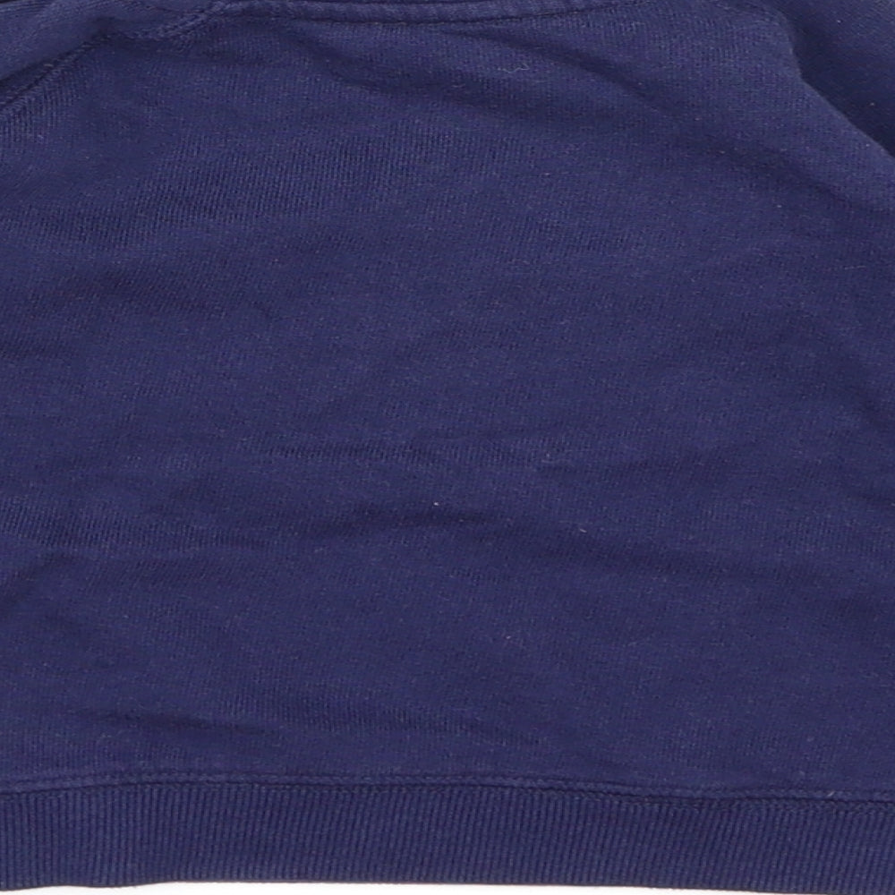 Nutmeg Boys Blue Striped Jersey Pullover Jumper Size 12-18 Months  - Sweatshirt