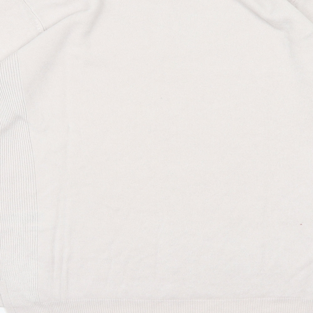 Primark Womens Ivory  Knit Pullover Jumper Size 10