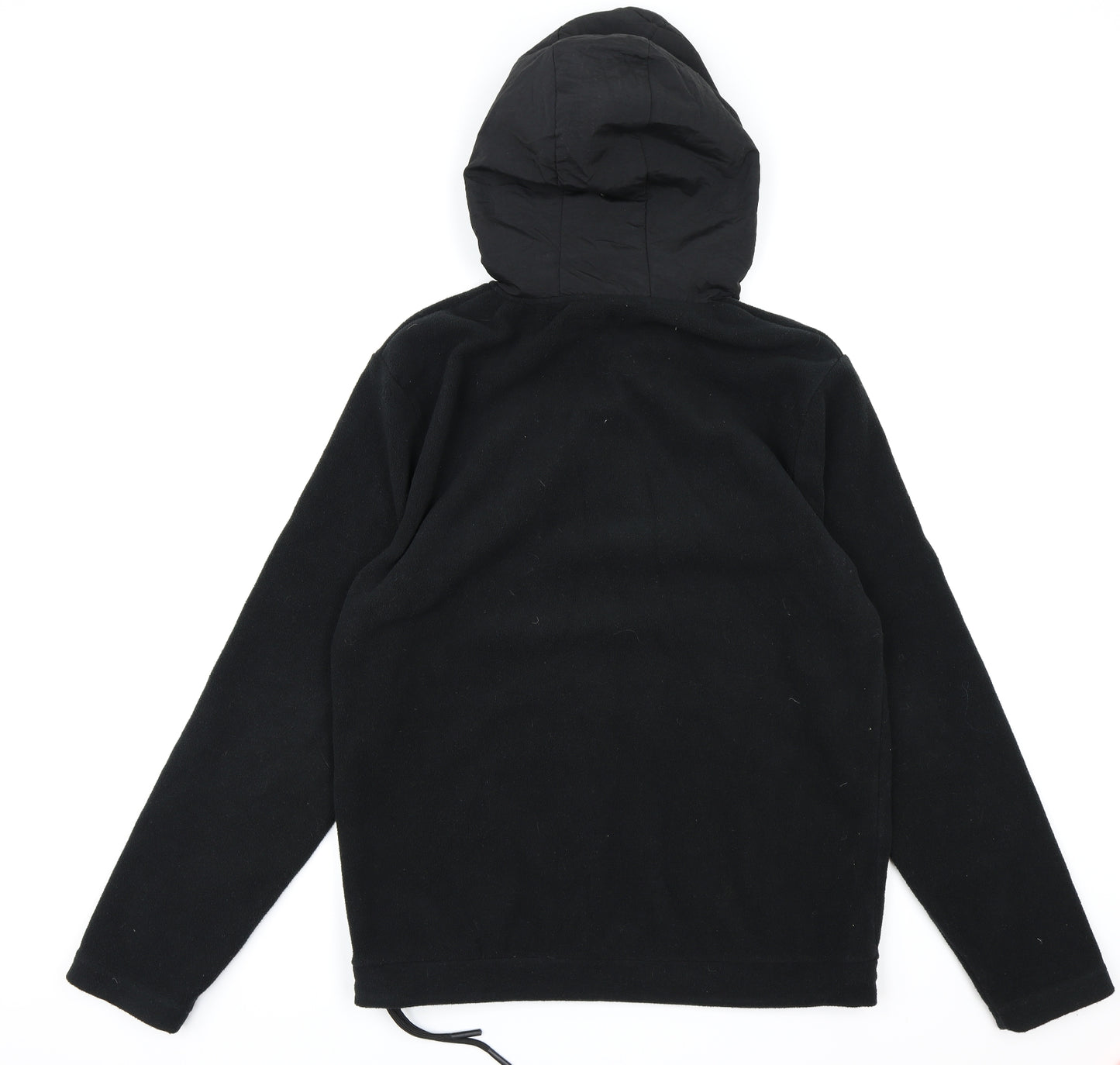 Primark Mens Black  Fleece Pullover Hoodie Size M