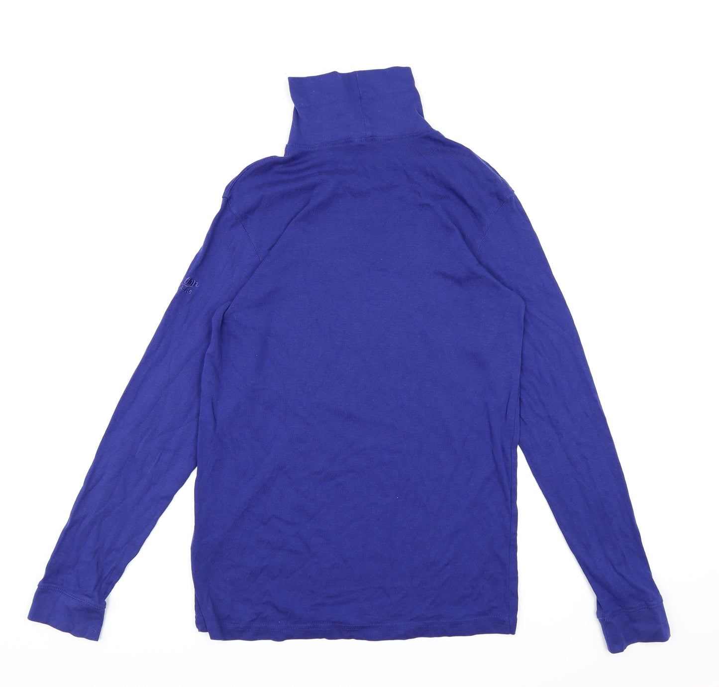 Cotton Traders Womens Blue   Basic Blouse Size L