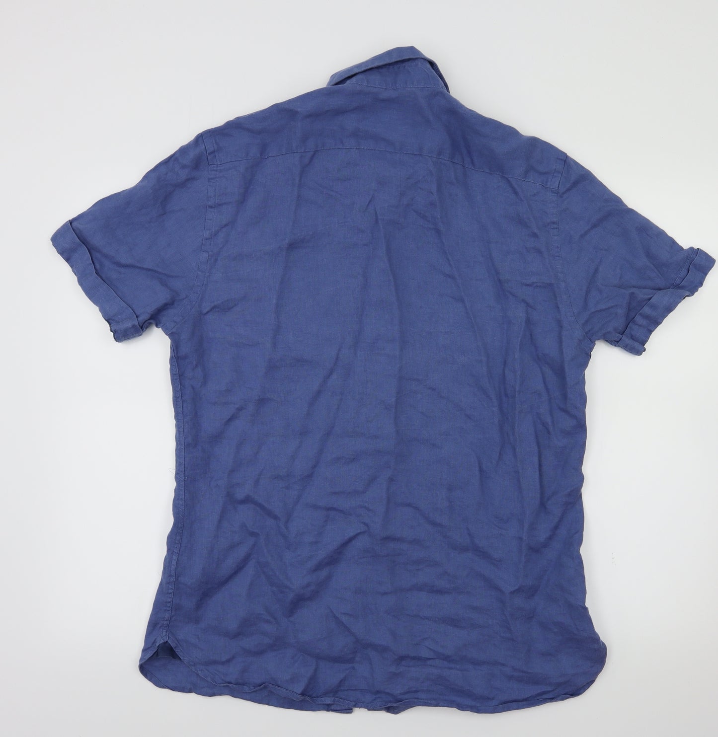 zara man Mens Blue    T-Shirt Size L
