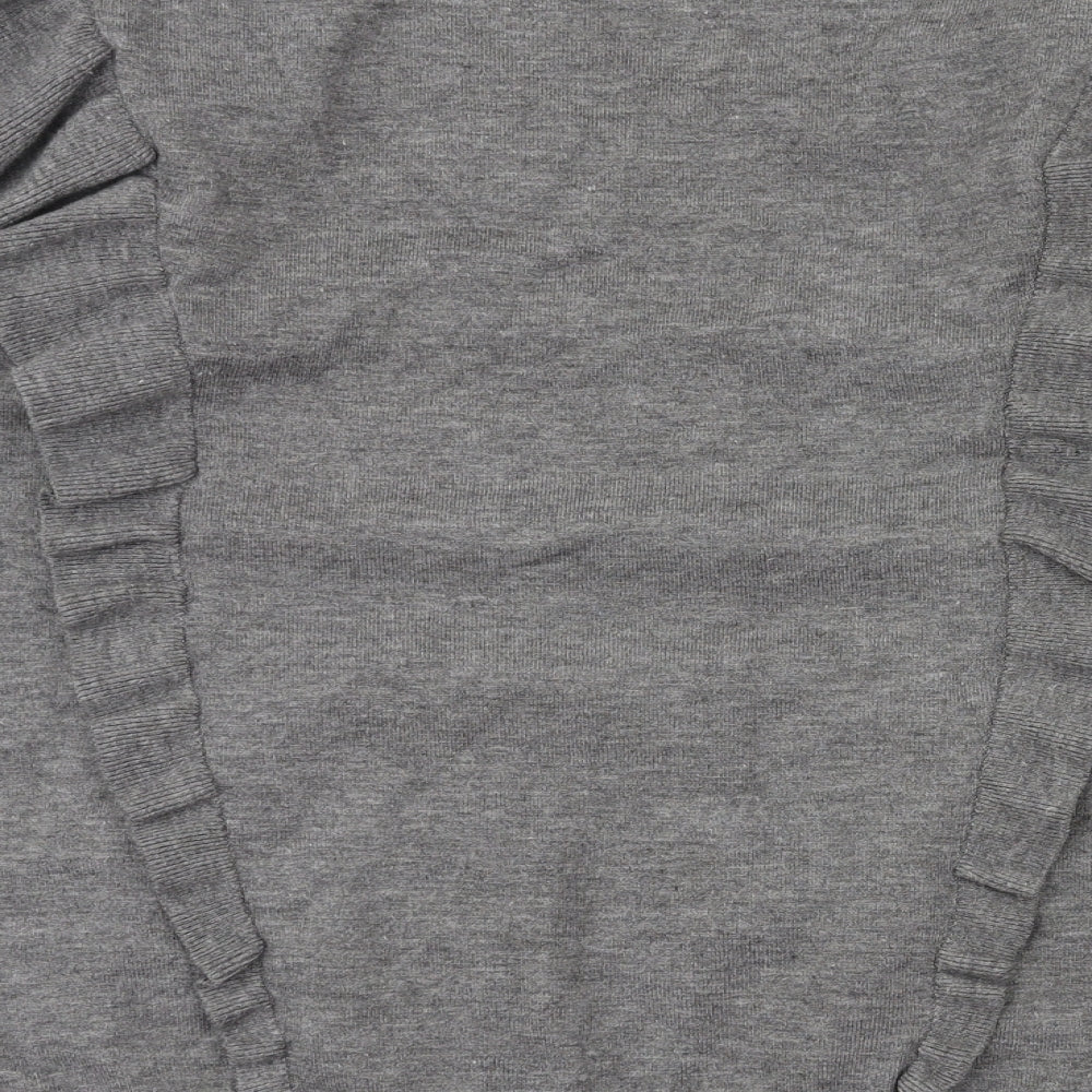 Selected Womens Grey   Pullover Jumper Size M