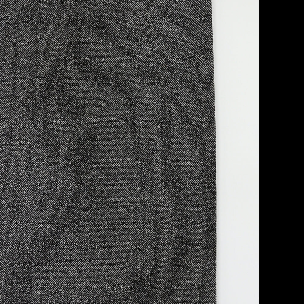 m&s Womens Grey   A-Line Skirt Size 10