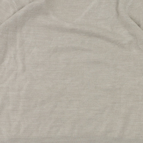 Debenhams Womens Beige   Basic T-Shirt Size 12