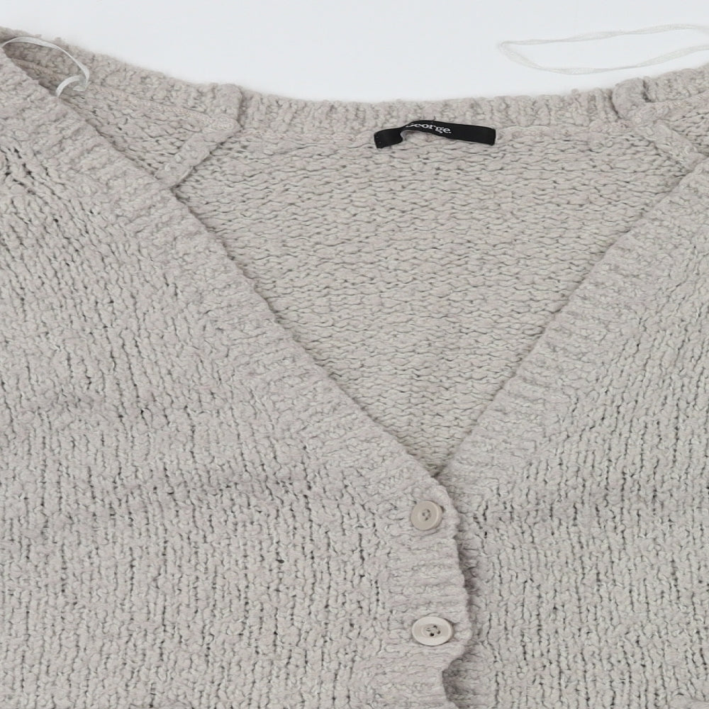 George Womens Ivory   Cardigan Jumper Size 20