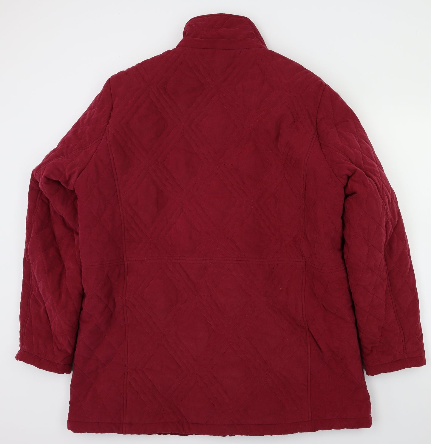 JBC Womens Red   Jacket Coat Size 18