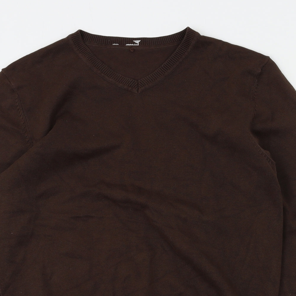George Boys Brown   Pullover Jumper Size 12-13 Years