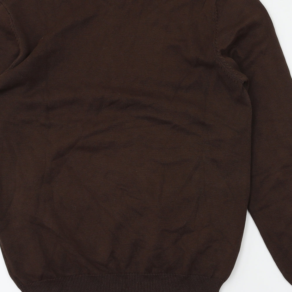 George Boys Brown   Pullover Jumper Size 12-13 Years