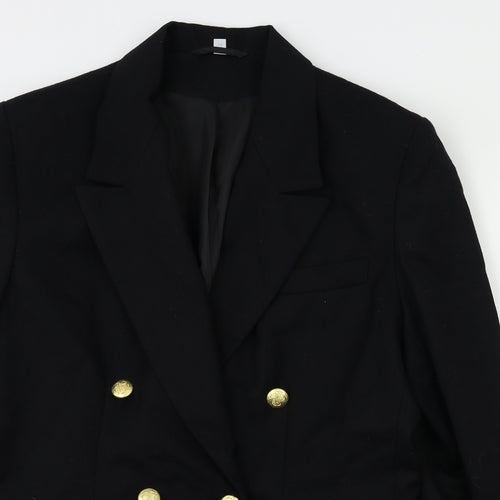House of Fraser Womens Black   Jacket Blazer Size 14