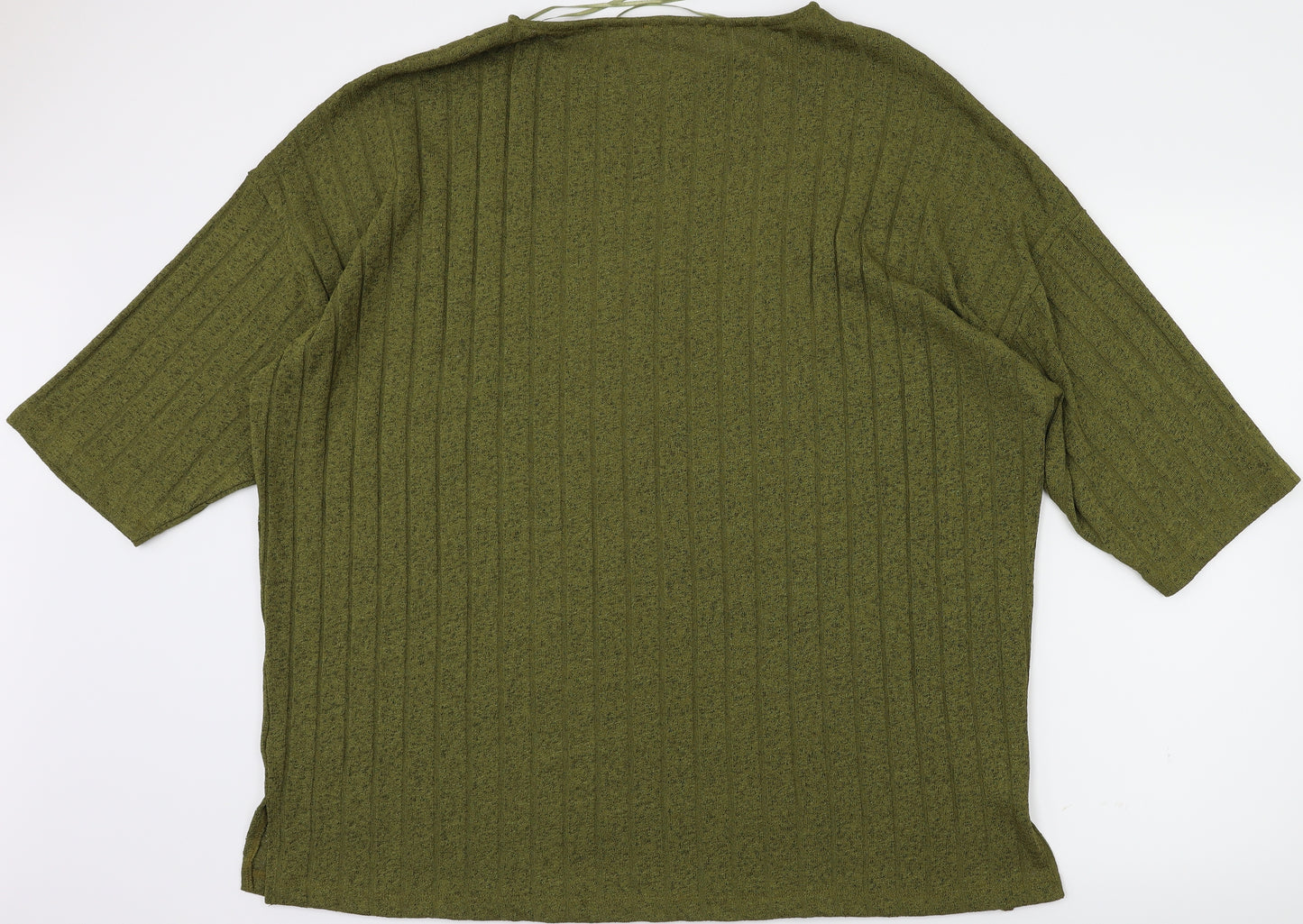 M&S Womens Green   Basic T-Shirt Size 20