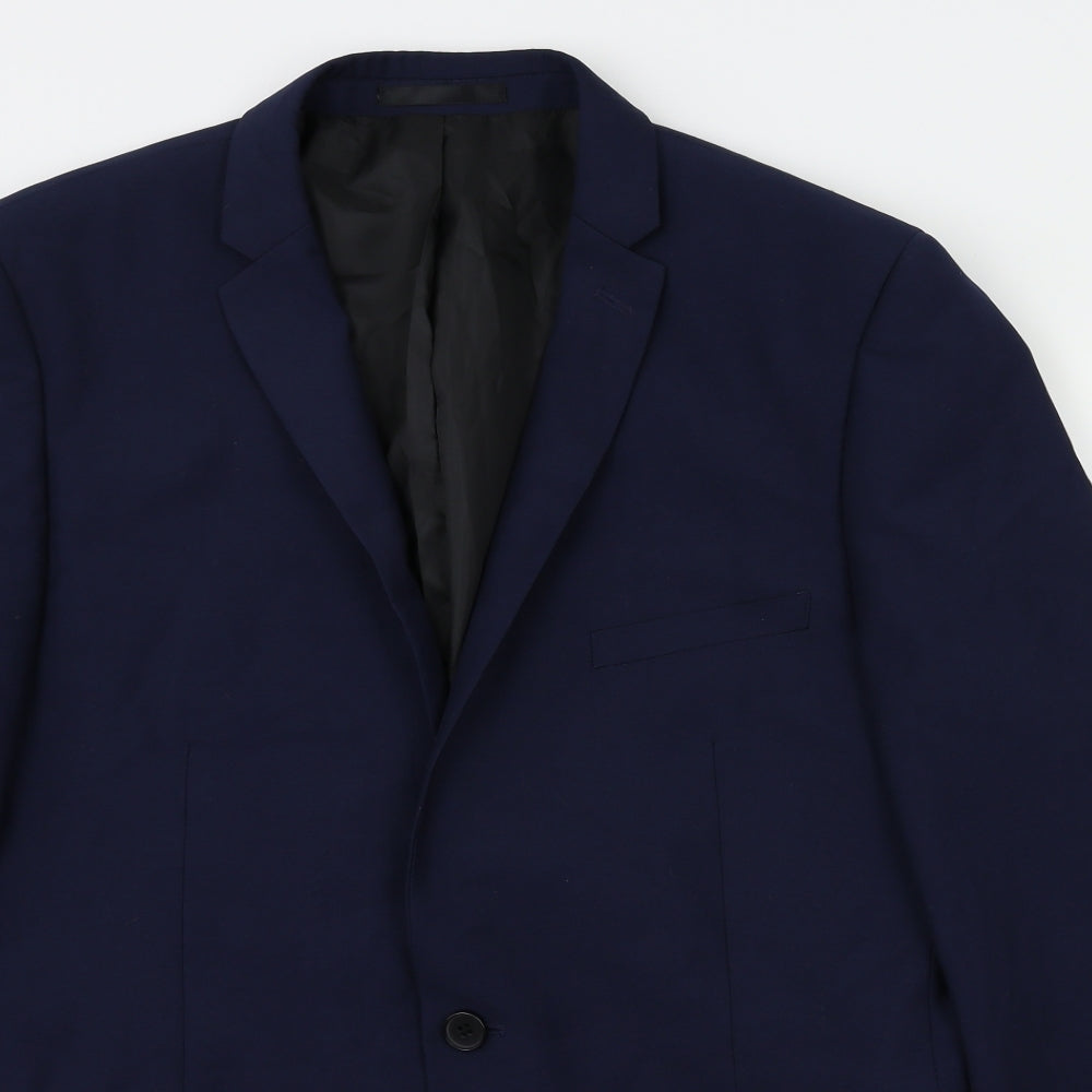 Burtons Mens Blue   Jacket Blazer Size 44