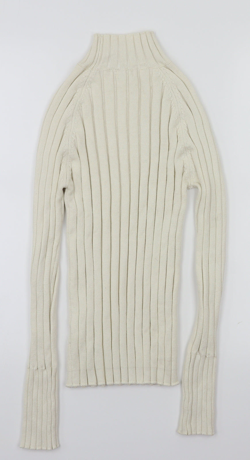 River Island Womens Ivory   Basic T-Shirt Size 10