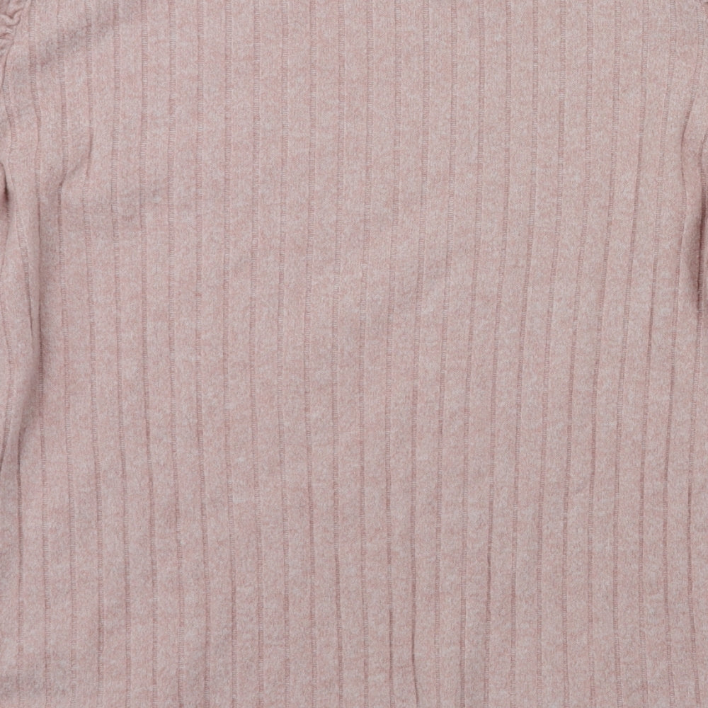 Papaya Womens Pink   Basic T-Shirt Size 16