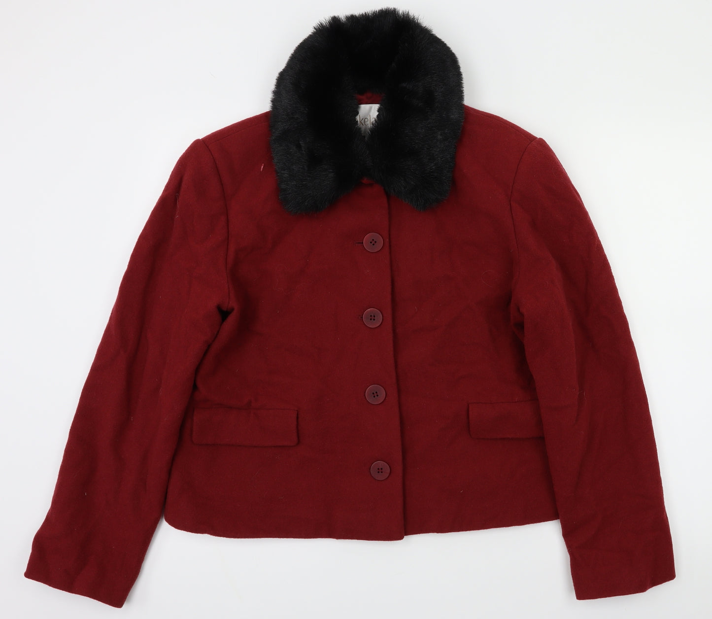 Lakeland Womens Red   Jacket Coat Size 18