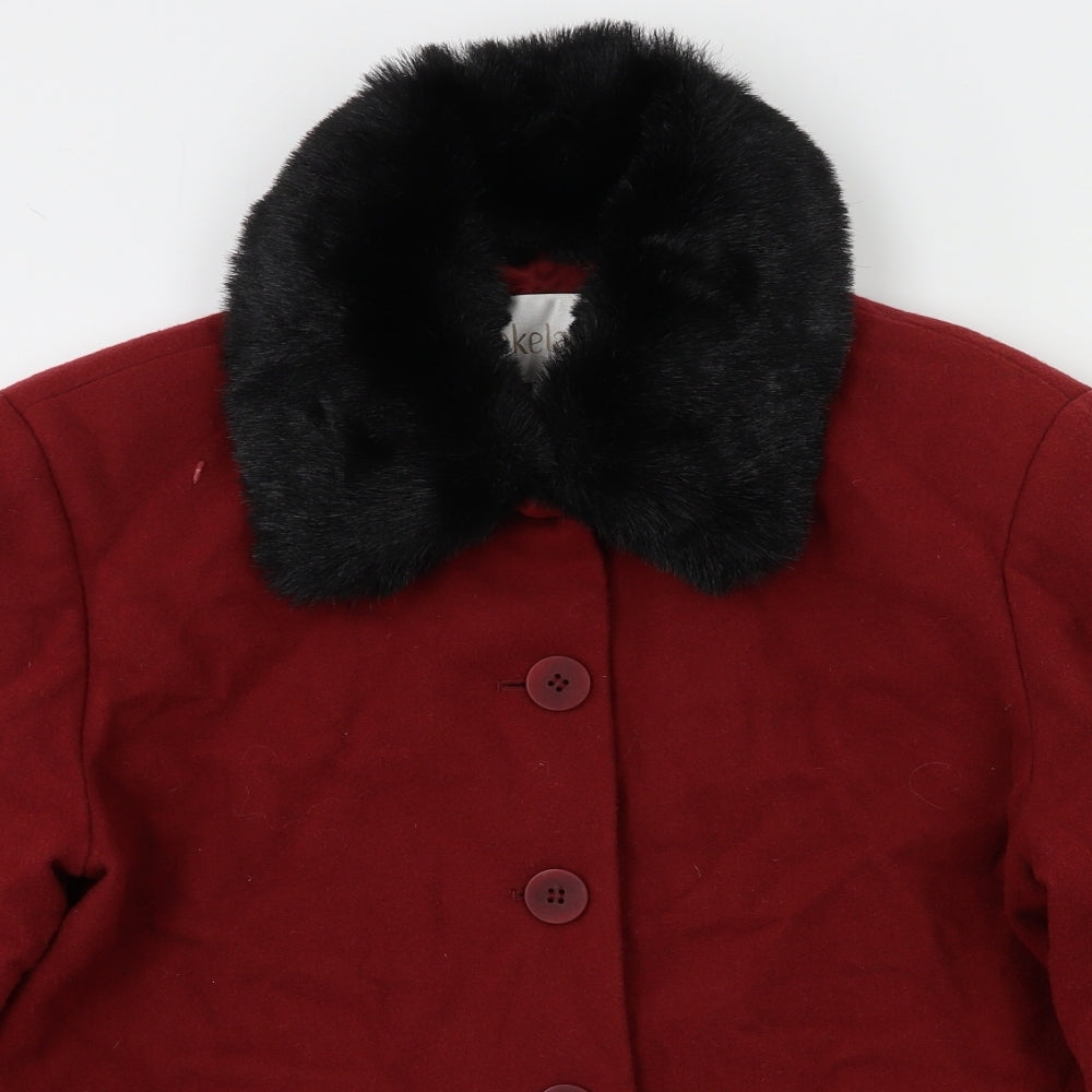 Lakeland Womens Red   Jacket Coat Size 18