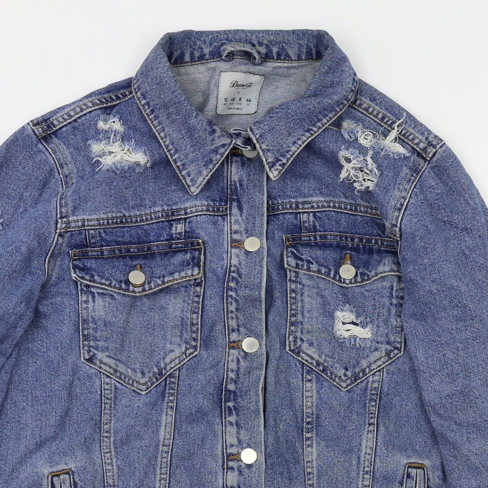 denim &co Womens Blue   Jacket  Size 12