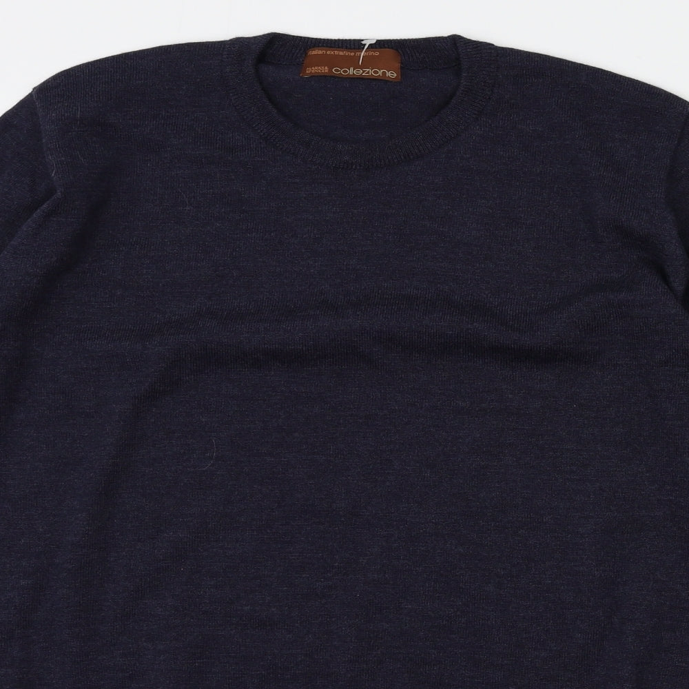 m&s Mens Blue   Pullover Sweatshirt Size M