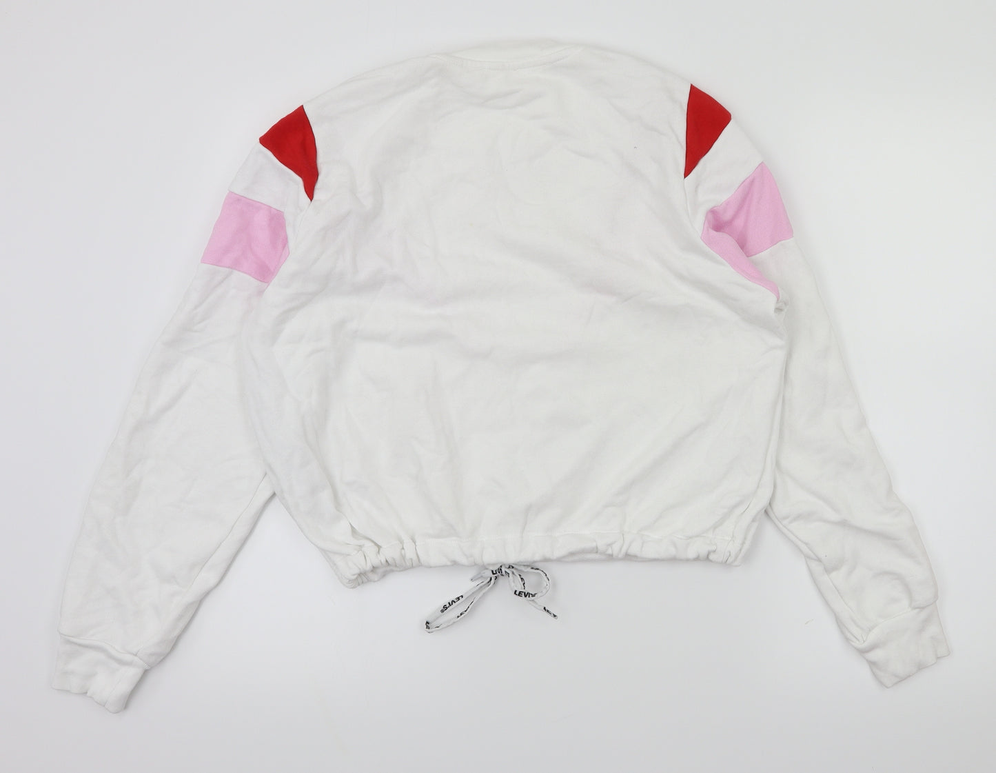 LEVIS  Womens White   Pullover Jumper Size S