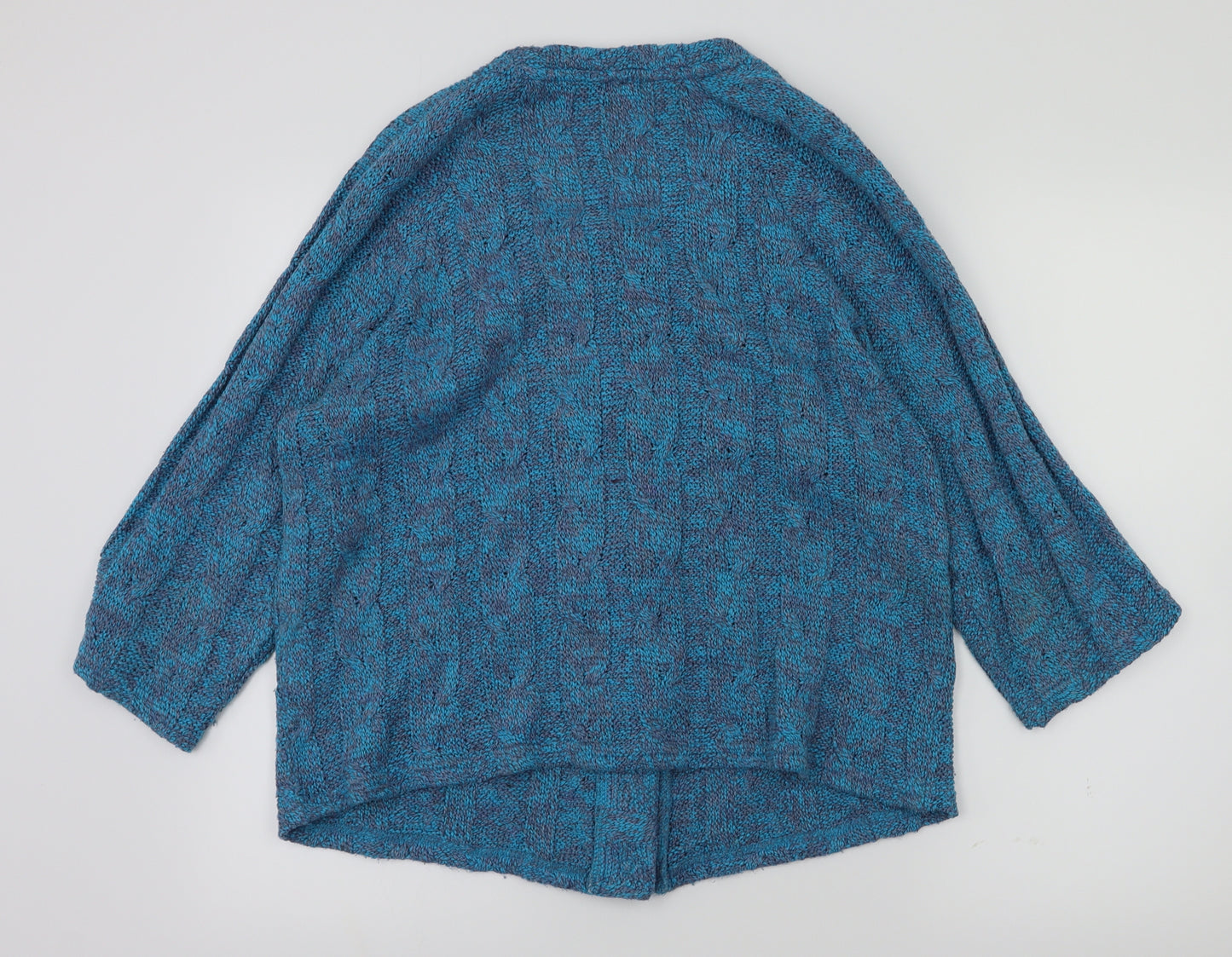 m&s Womens Blue   Cardigan Jumper Size XL