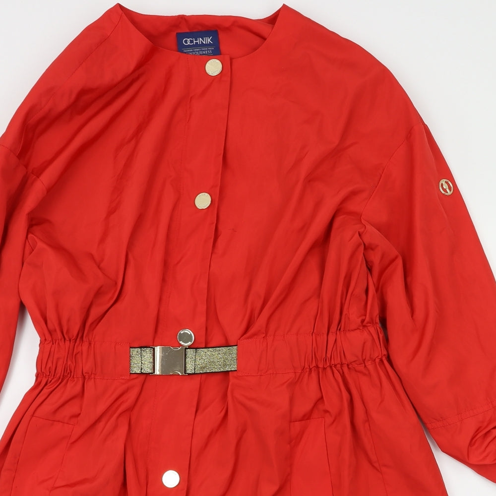 ochnik Womens Red   Jacket Coat Size M