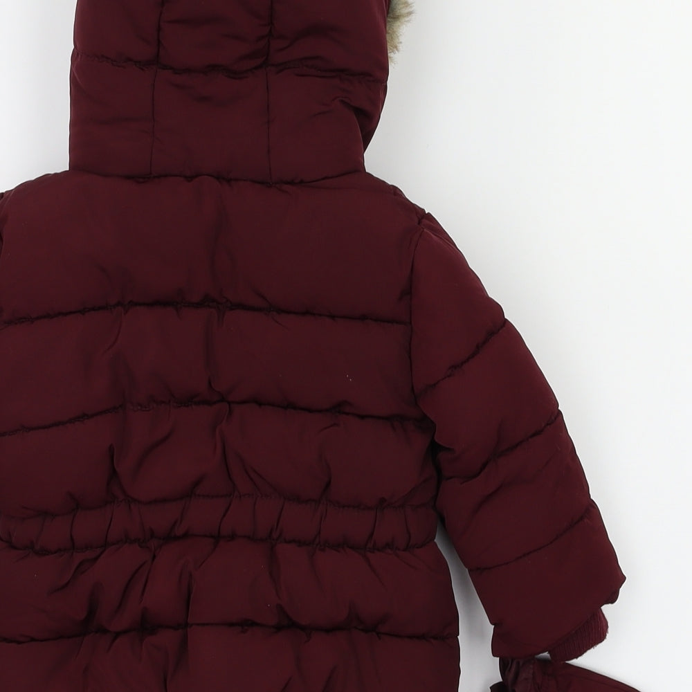 Young Dimension  Purple   Basic Coat Coat Size 36 Months