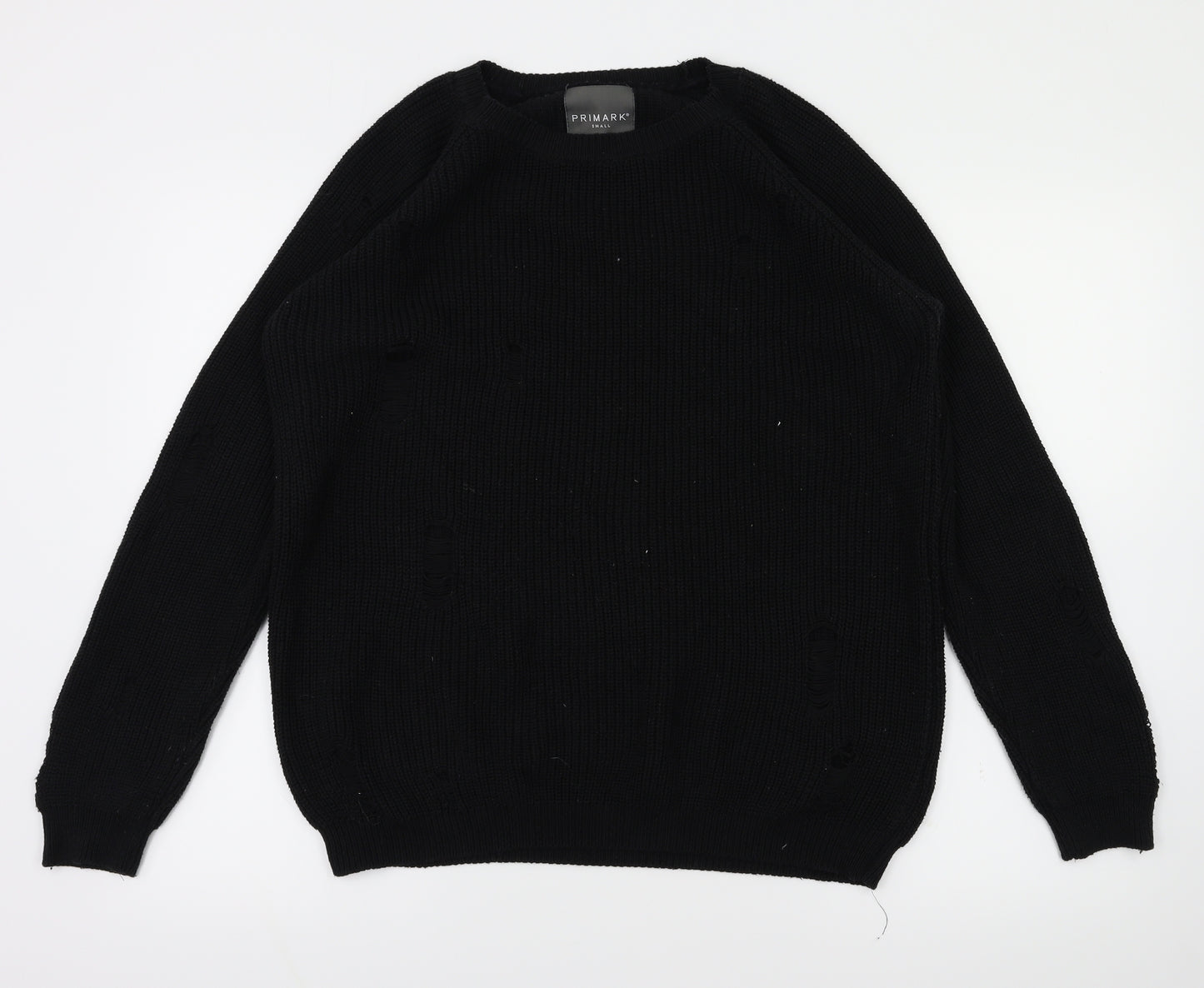 Primark Womens Black   Pullover Jumper Size S